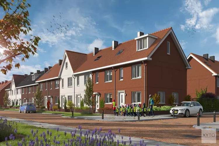 Eerste fase huurwoningen buitengebied Mortiere opgeleverd aan Groenwoningen Fonds van Credit Linked Beheer