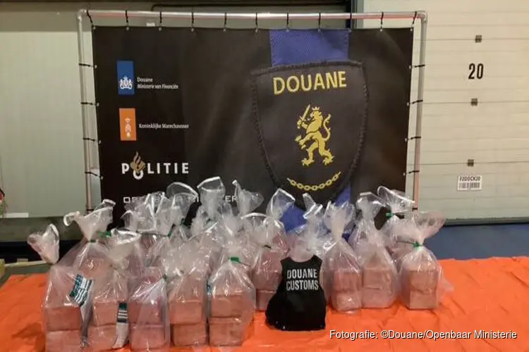 Douane onderschept 1575 kilo cocaïne in Vlissingen